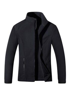 Womens Fleece Jacket Full Zip Warm Winter Coat Casual Lightweight Zip Up